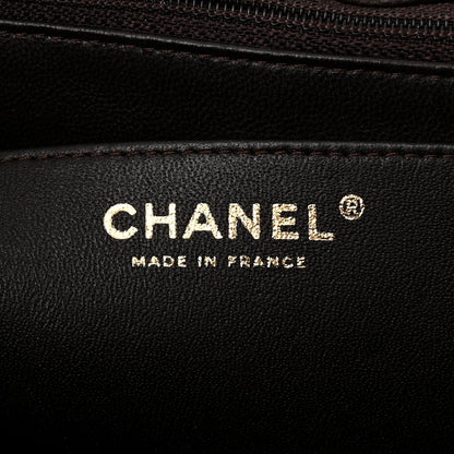 Chanel Caviar Quilted Jumbo Single Flap Dark Brown 6 of 11