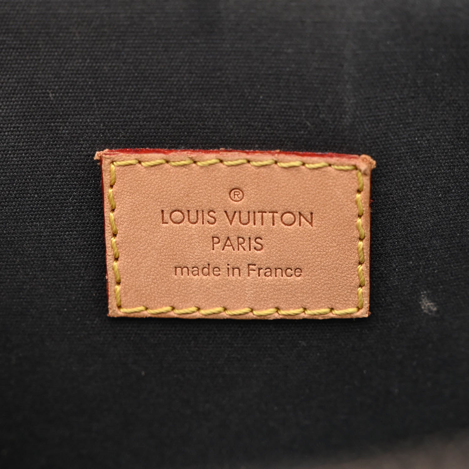 Louis Vuitton Vernis Alma GM Noir Magnetique 6 of 11
