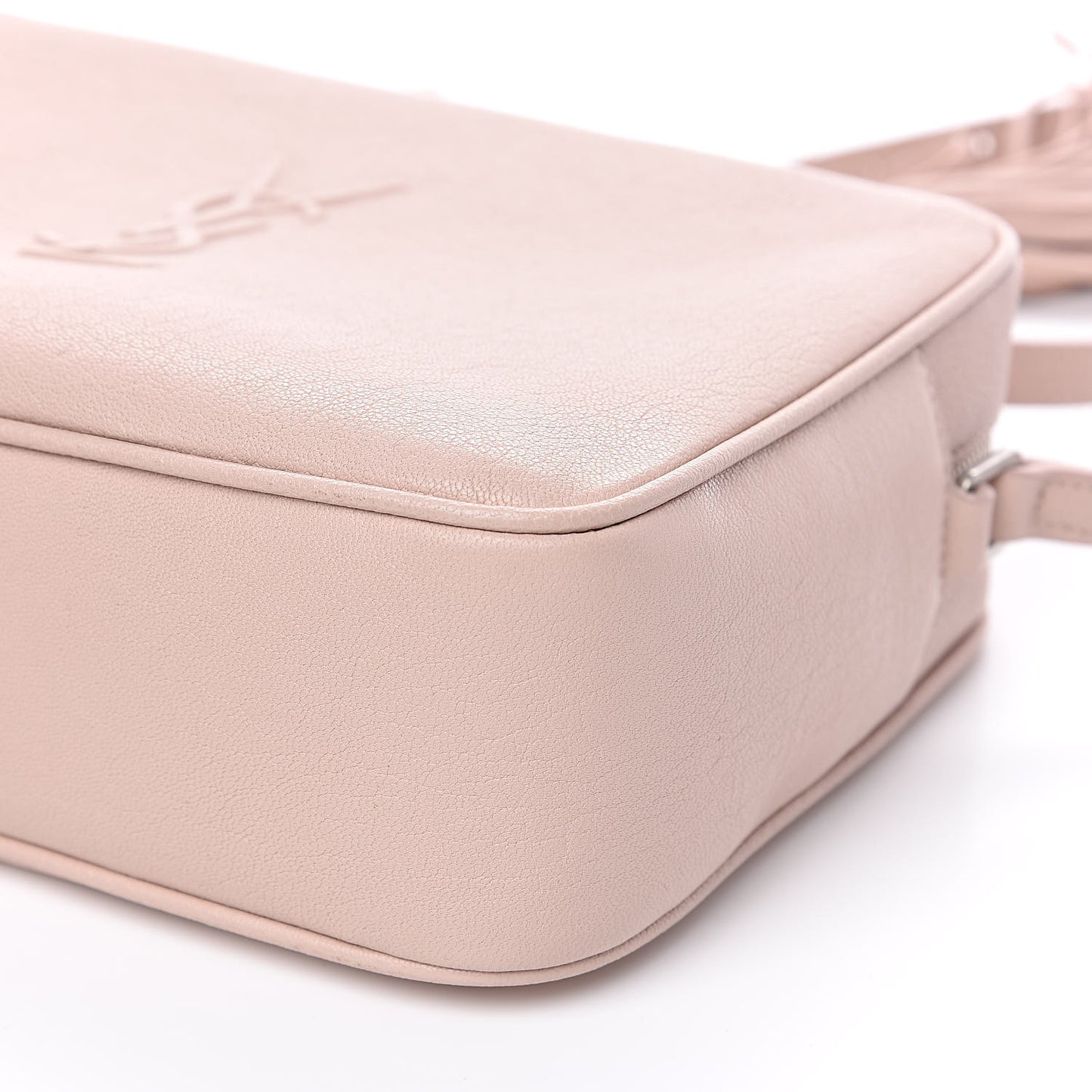 Lambskin Monogram Small Lou Camera Bag Marble Pink