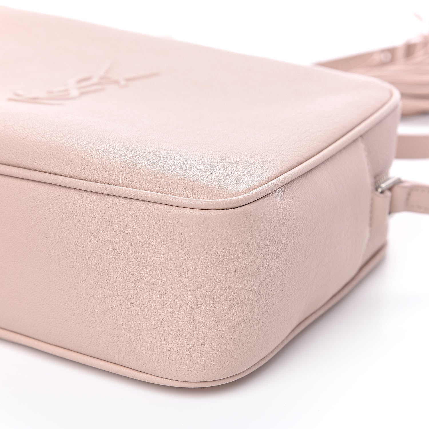 Saint Laurent Lambskin Monogram Small Lou Camera Bag Marble Pink 8 of 9