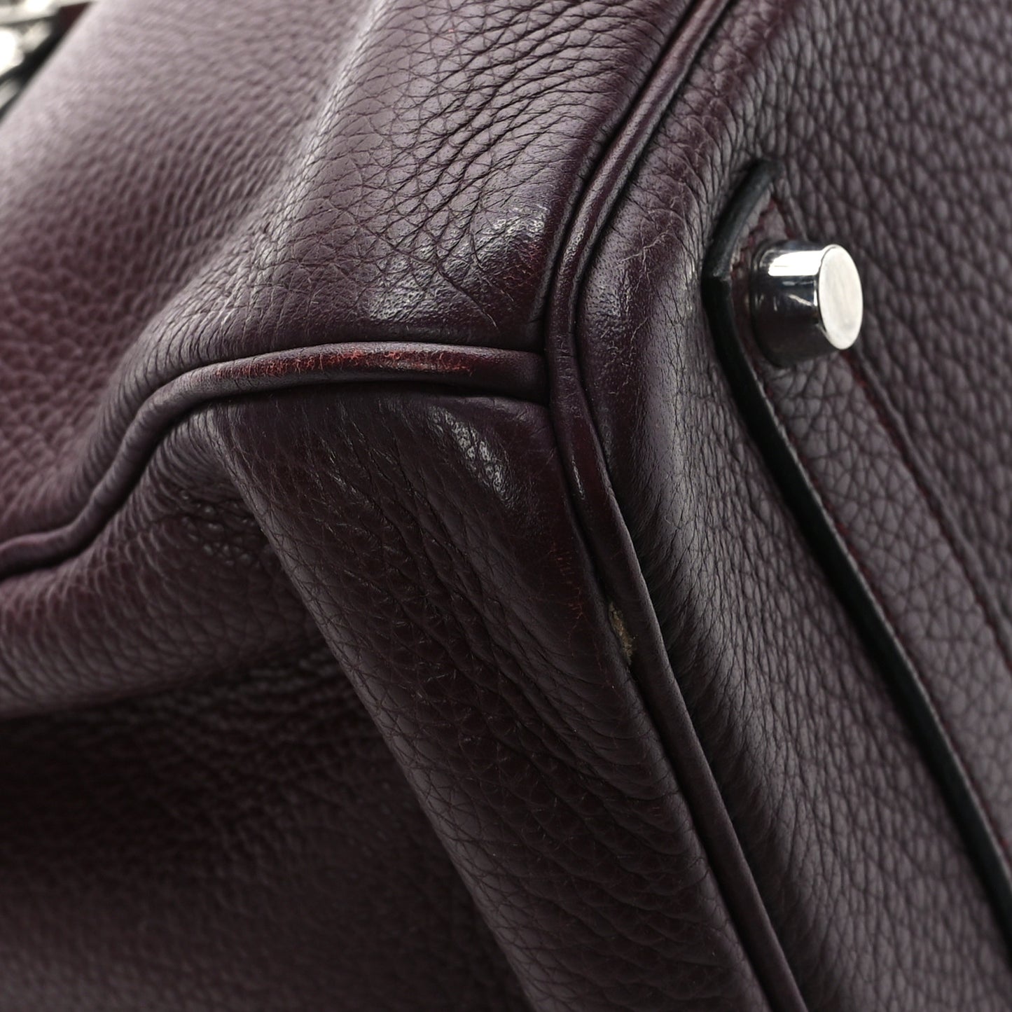 Taurillon Clemence BIRKIN 35 Prune