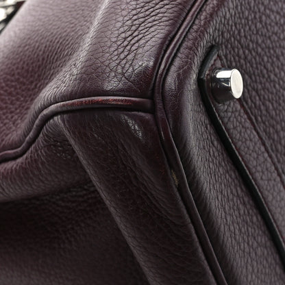 Hermes Taurillon Clemence BIRKIN 35 Prune 8 of 11