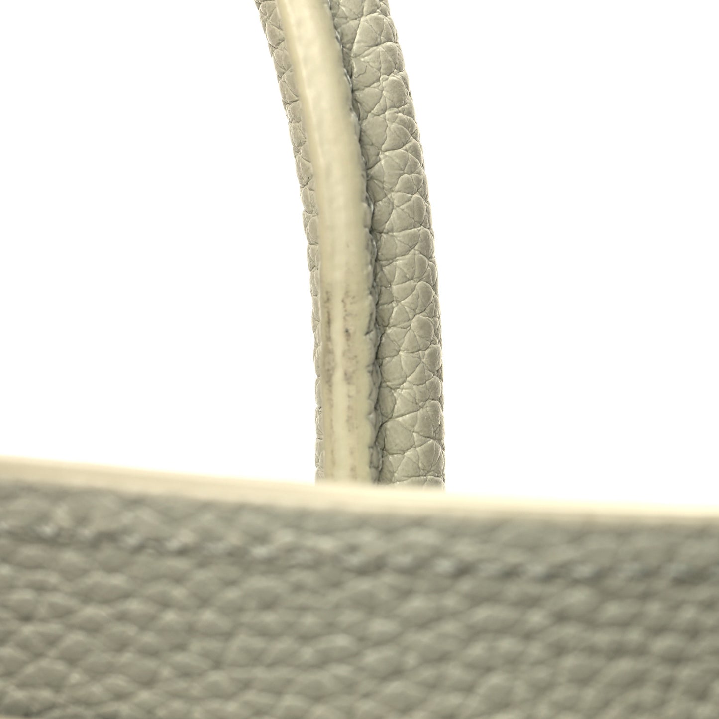 Drummed Calfskin Nano Luggage Vert D'eau