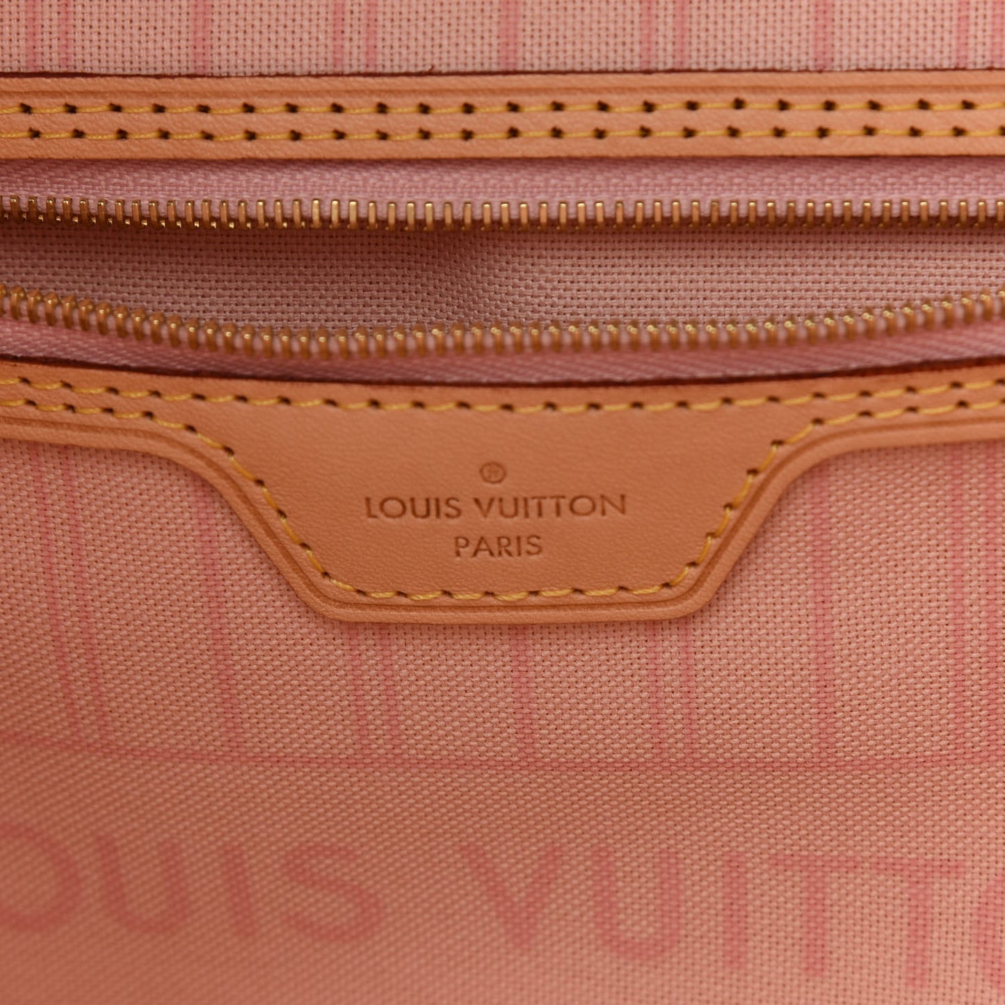 Damier Azur Neo Neverfull MM Rose Ballerine