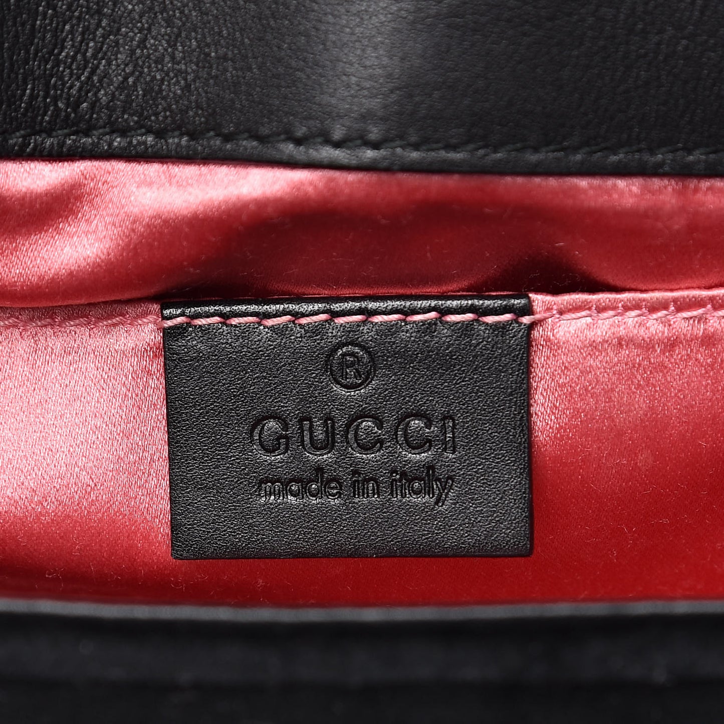 Velvet Matelasse Mini GG Marmont Shoulder Bag Black