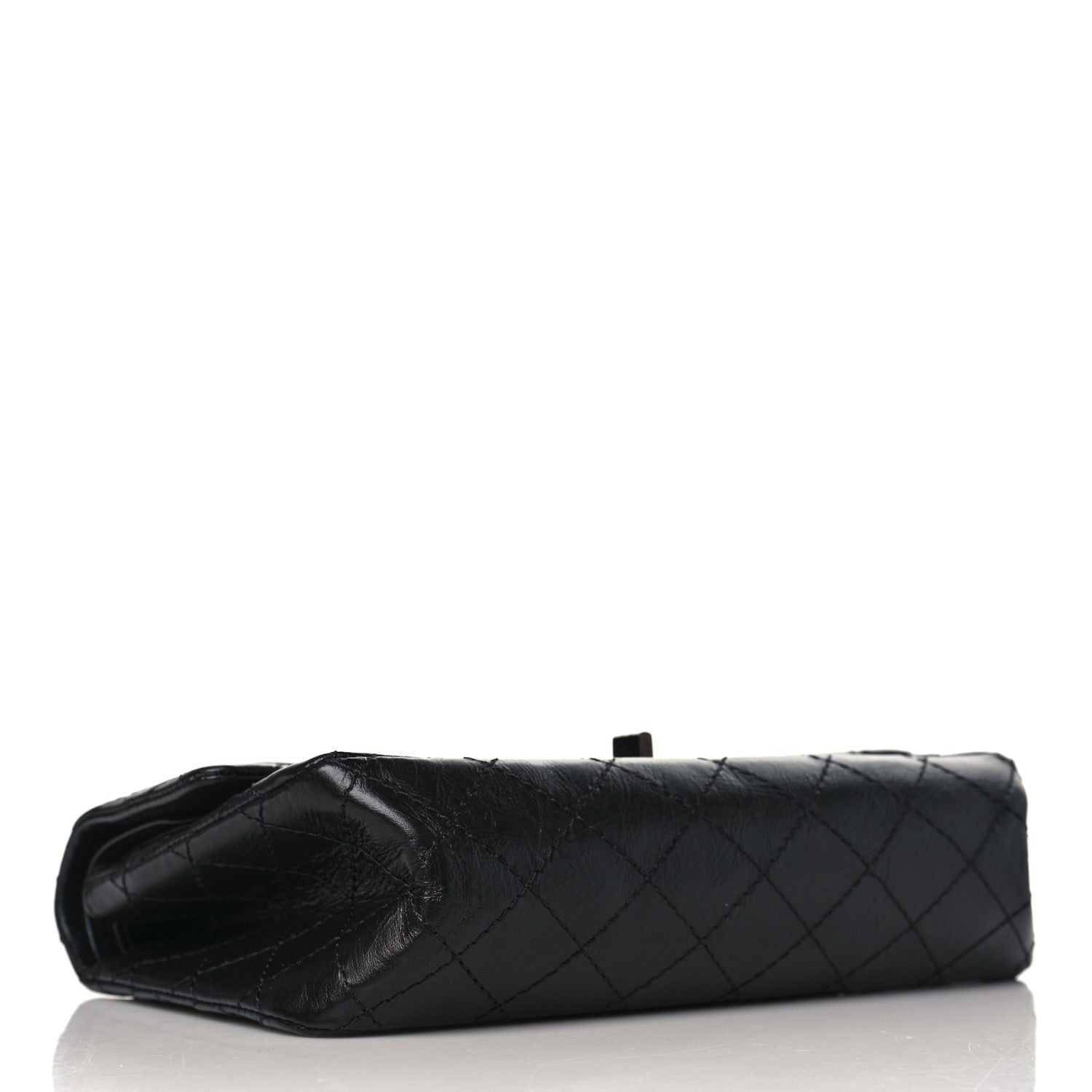 Chanel Aged Calfskin Quilted 2.55 Reissue 225 Flap So Black 4 of 9