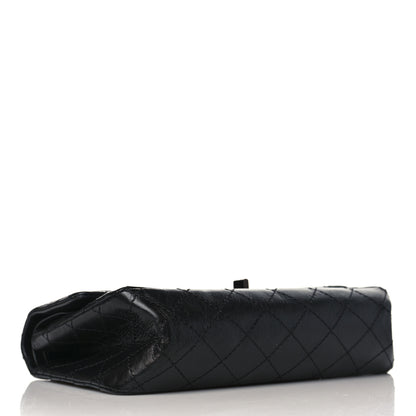 Chanel Aged Calfskin Quilted 2.55 Reissue 225 Flap So Black 4 of 9