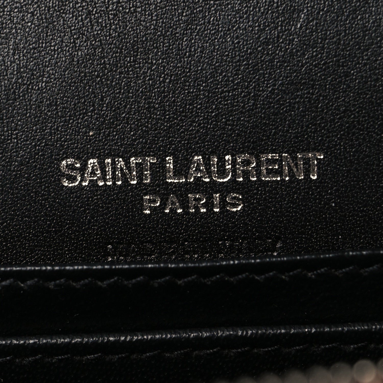 Saint Laurent Calfskin Crocodile Embossed Monogram Kate Belt Bag Burgundy 6 of 9