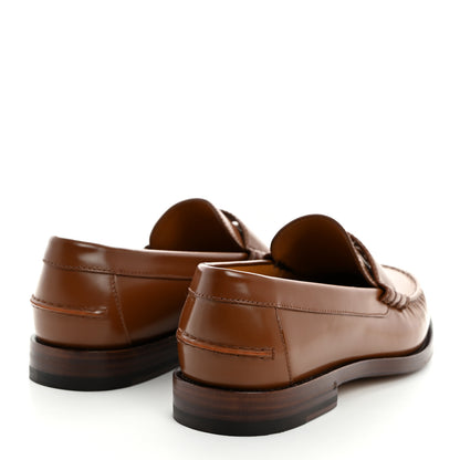 Gucci Calfskin Mens Interlocking G Millennial Ribot Loafers 8 Cuir 4 of 9