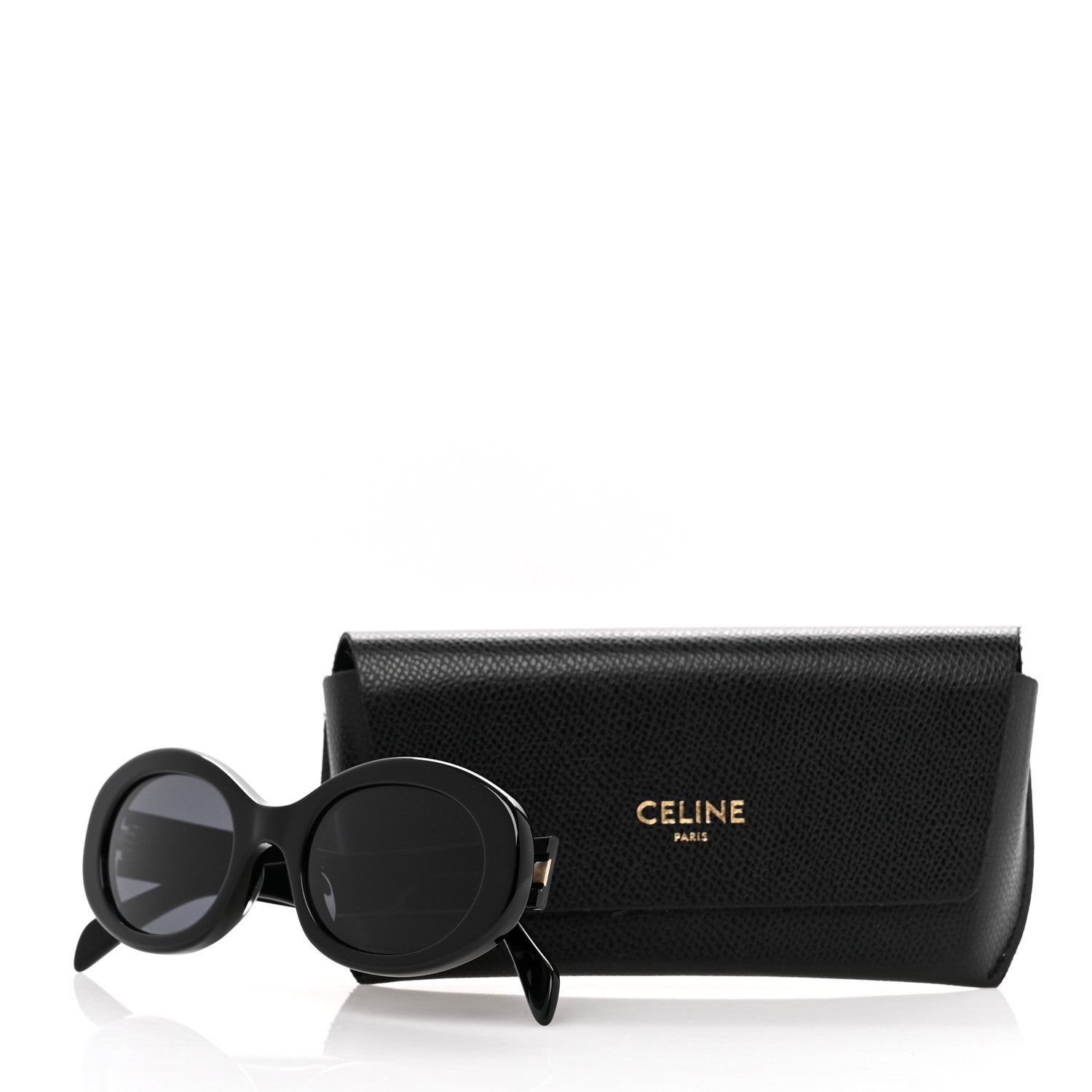 Celine Acetate Triomphe 01 Sunglasses CL 40194U Black 10 of 10