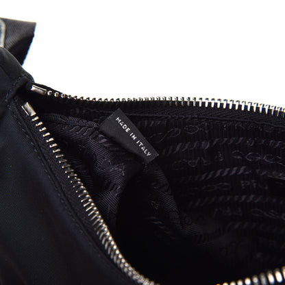 Prada Nylon Re-Edition 2005 Shoulder Bag Black 8 of 10
