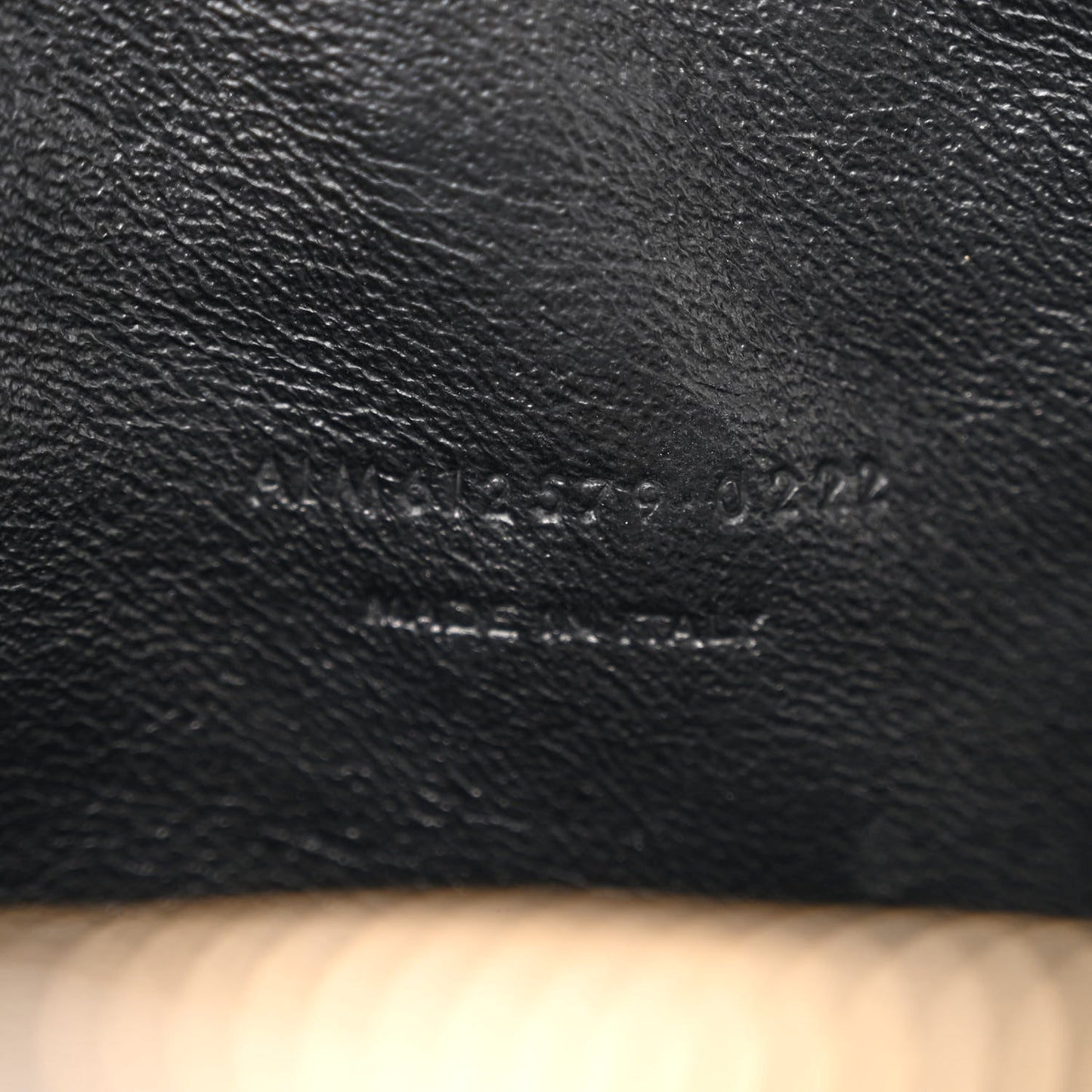 Grain De Poudre Matelasse Monogram Mini Lou Camera Bag Black