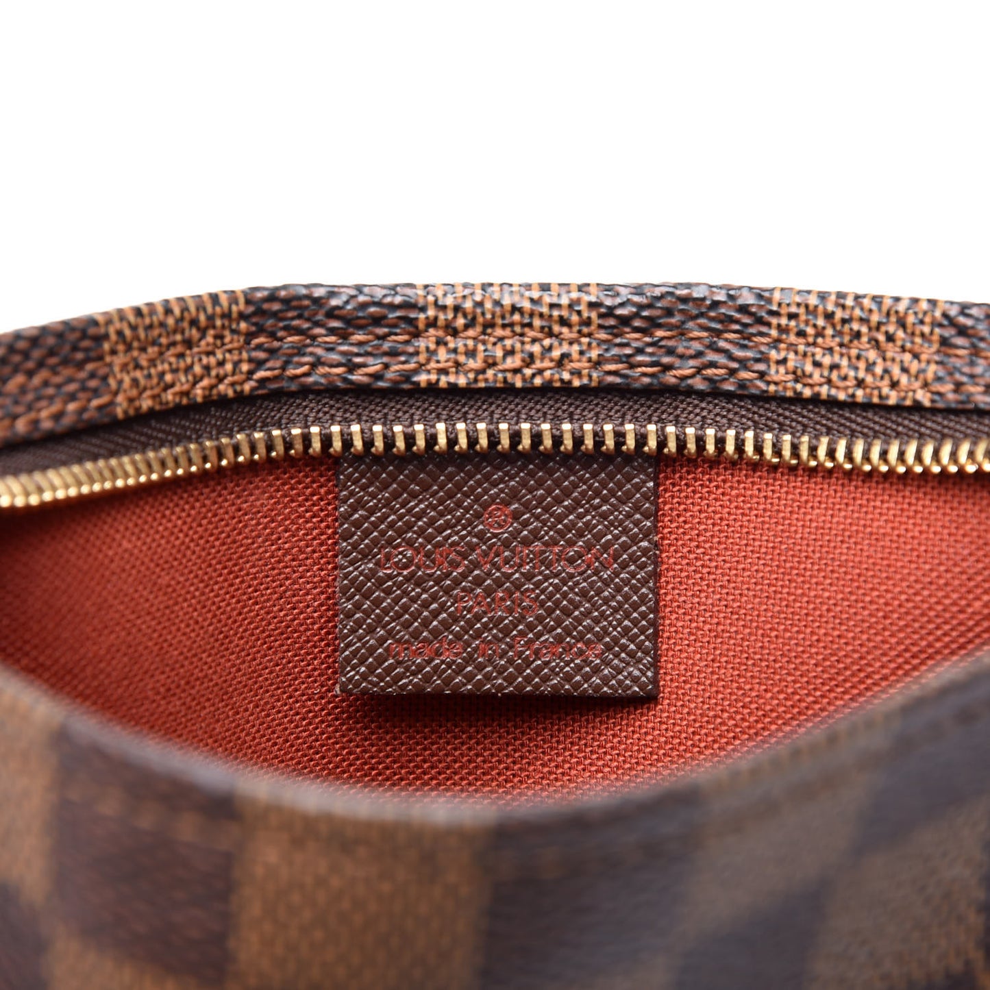 Damier Ebene Trousse Make Up Bag Pochette