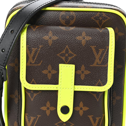 Louis Vuitton Monogram Macassar Christopher Wearable Wallet Fluorescent Yellow 7 of 9