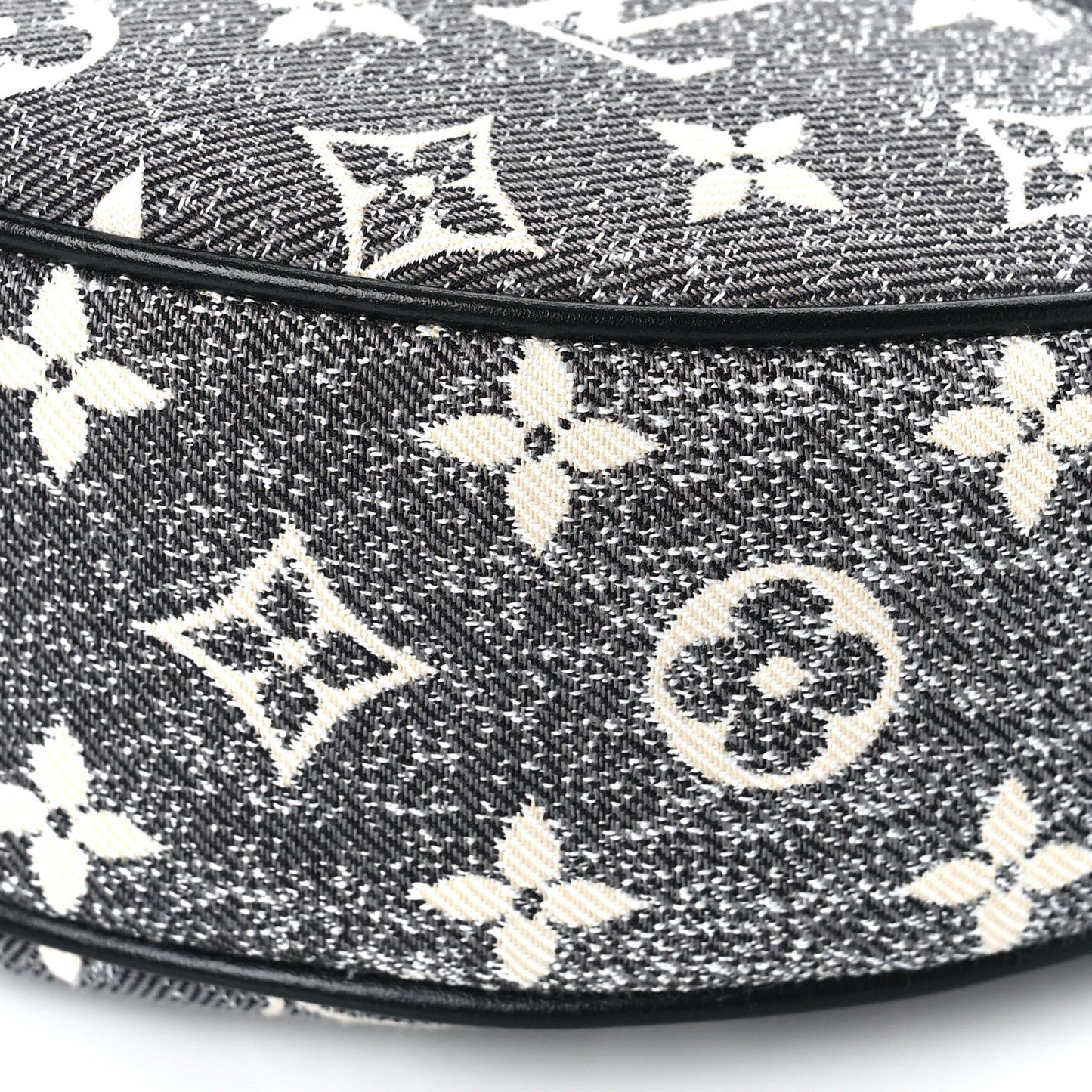 Monogram Jacquard Denim Loop Black