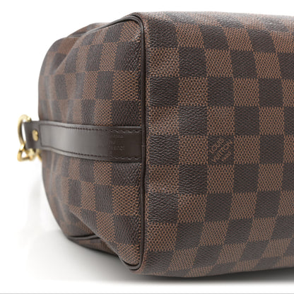 Louis Vuitton Damier Ebene Speedy Bandouliere 25 9 of 10