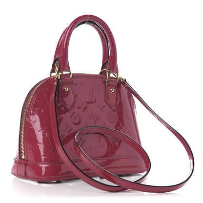 Louis Vuitton Vernis Alma BB Rose Indien 4 of 10