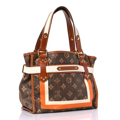 Louis Vuitton Monogram Rayures Tisse Sac PM 3 of 21