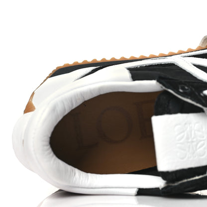 Loewe Nylon Suede Flow Runners Sneakers 38 Black 7 of 8