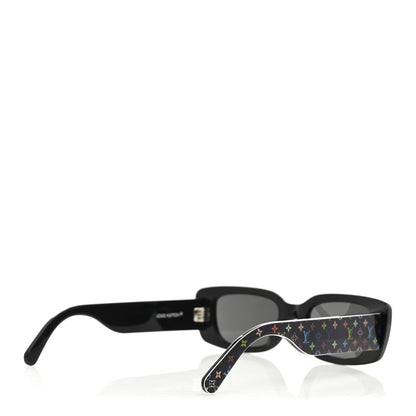 Louis Vuitton LV X TM Acetate Monogram Multicolor Sunglasses Z2709W Black 4 of 7