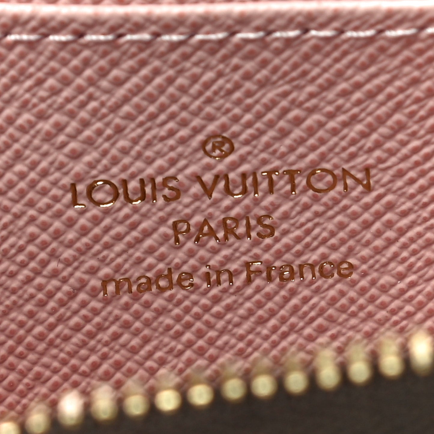 Damier Ebene Zippy Coin Purse Rose Ballerine