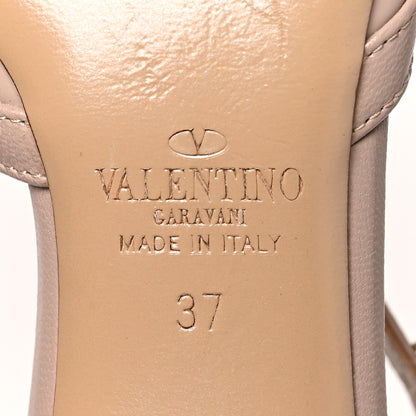 Valentino Garavani Patent Rockstud Ankle Strap 65mm Pumps 37 Poudre 7 of 7