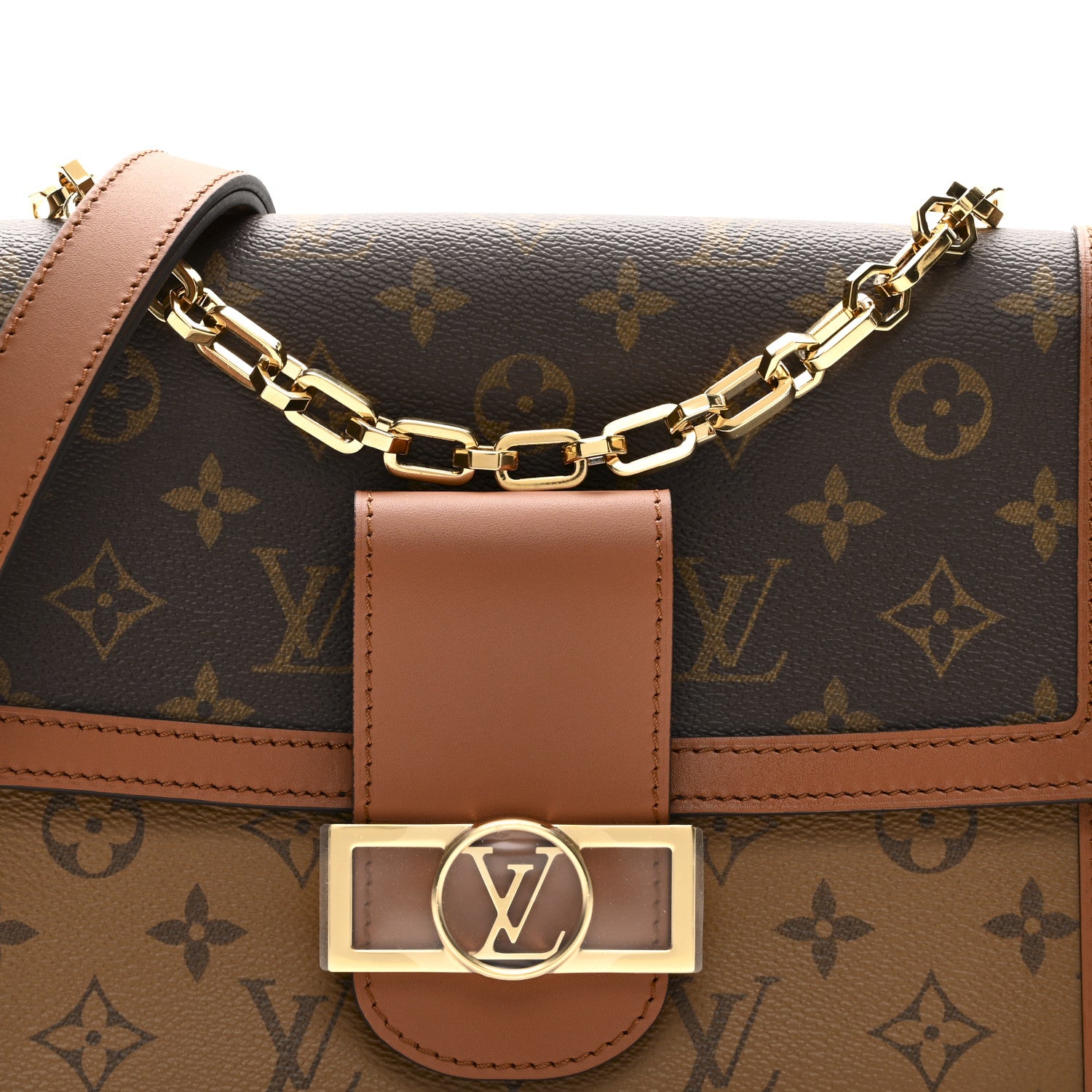 Louis Vuitton Reverse Monogram Dauphine MM 7 of 10