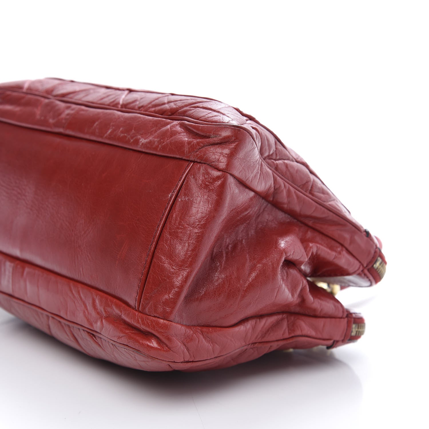 Marc Jacobs Calfskin Ines Tote Bordeaux 9 of 25