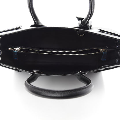 Saint Laurent Grained Calfskin Small Sac De Jour Black 5 of 9