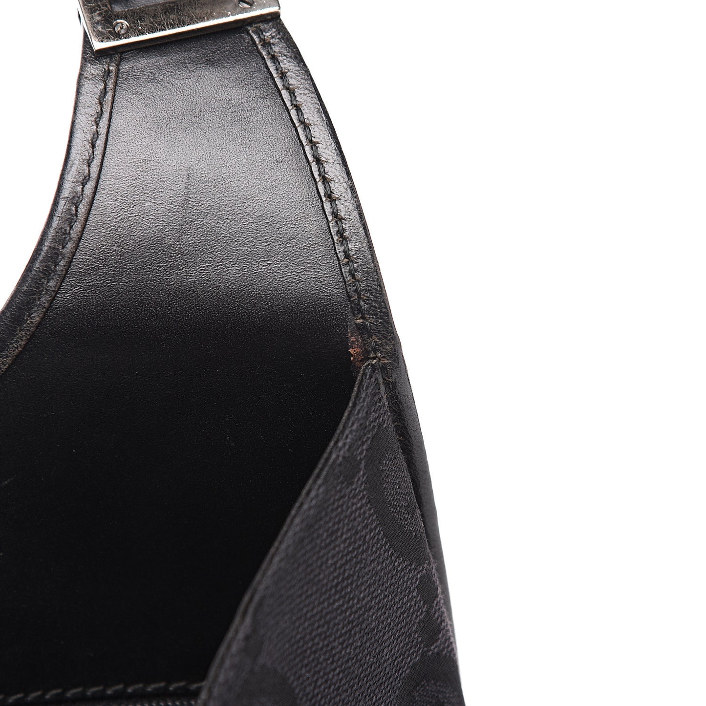 Monogram Jackie Shoulder Bag Black