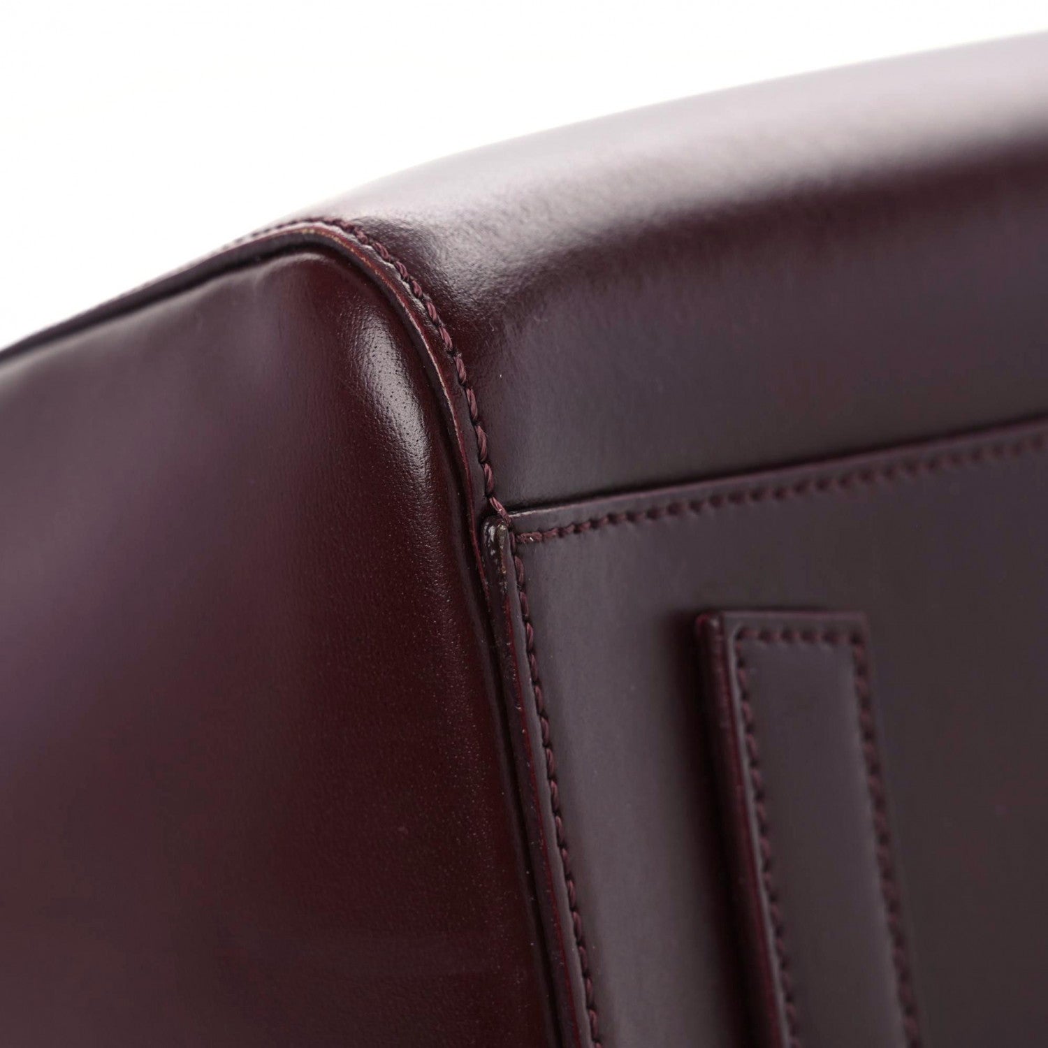 Givenchy Shiny Lord Calfskin Medium Antigona Burgundy 7 of 27
