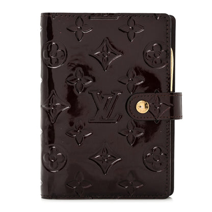 Louis Vuitton Vernis Small Ring Agenda Cover Amarante 1 of 8