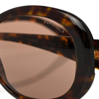 Chanel Quilted CC Sunglasses 5188 Tortoise 7 of 8