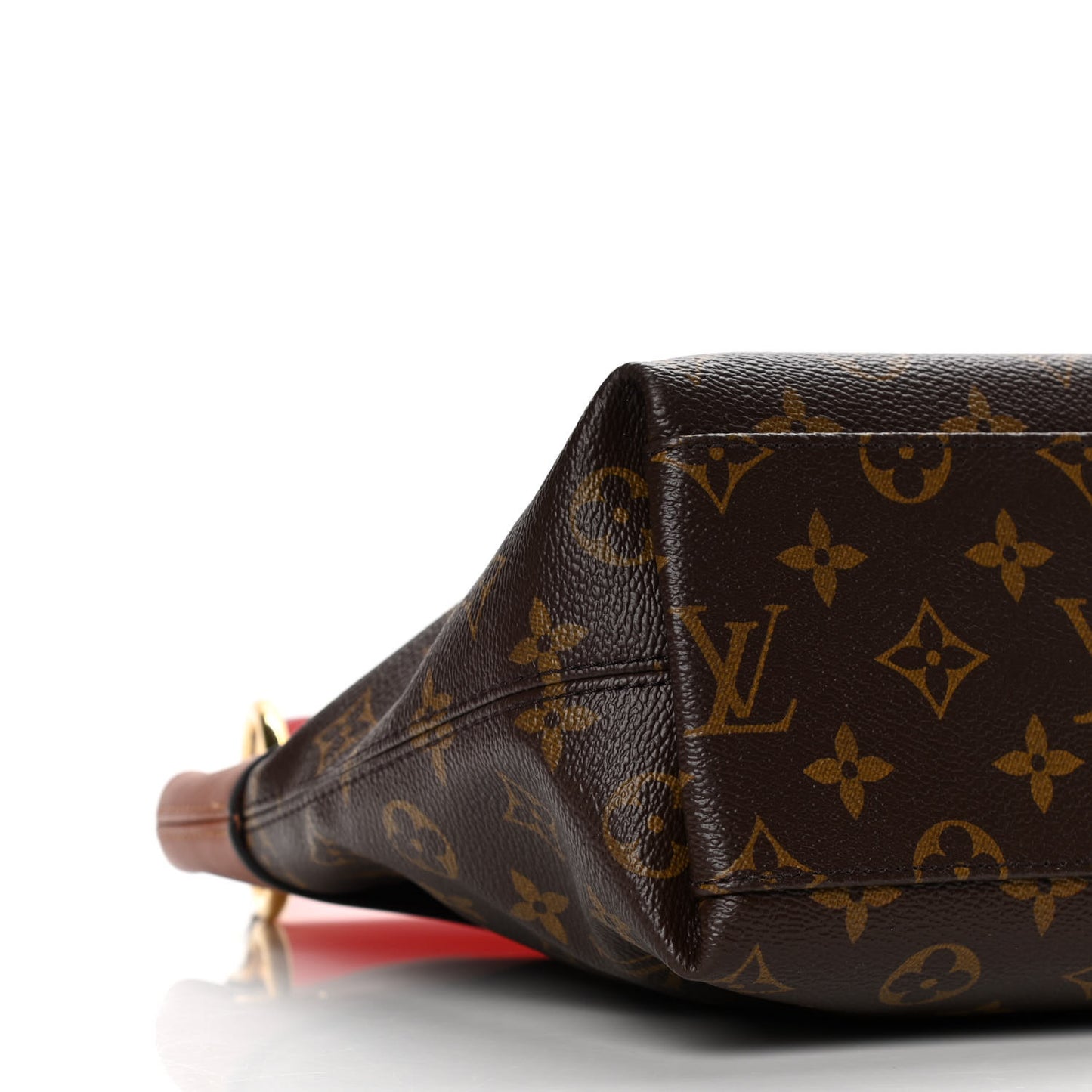 Monogram Tuileries Besace Caramel Rouge
