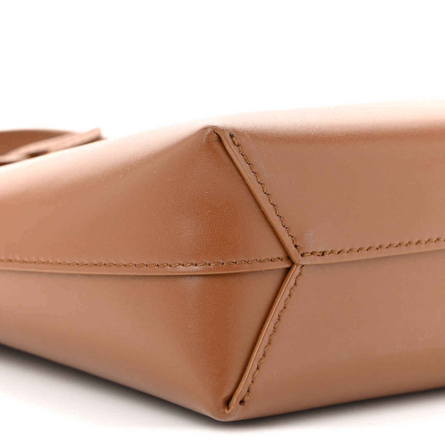 Saint Laurent Calfskin Mini Toy Shopping Tote Fox 9 of 10