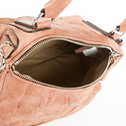 Givenchy Tumbled Sheepskin Medium Pandora Bag Medium Brown 5 of 9