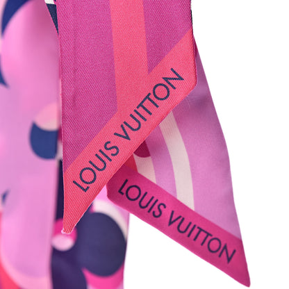 Louis Vuitton Silk Pop Monogram BB Bandeau Magenta 3 of 3
