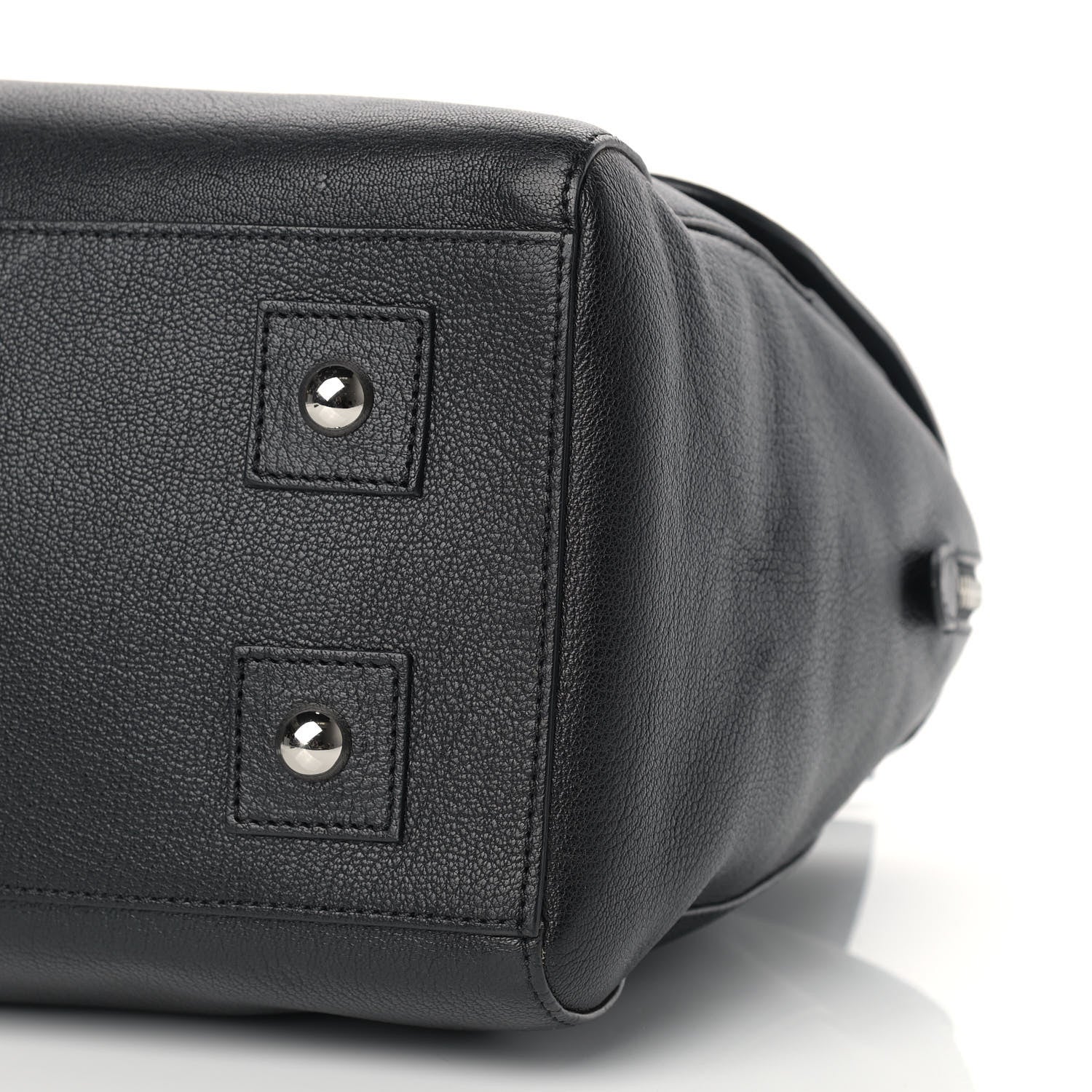 Mulberry Glossy Goatskin Medium Del Rey Satchel Black 10 of 14