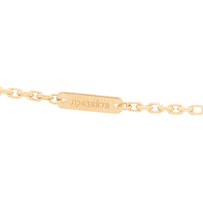 Van Cleef & Arpels 18K Yellow Gold Trace Chain Necklace 4 of 6