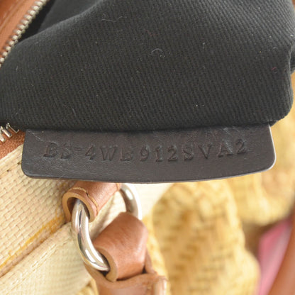 Valentino Garavani Straw Fleur Frame Bag 7 of 8