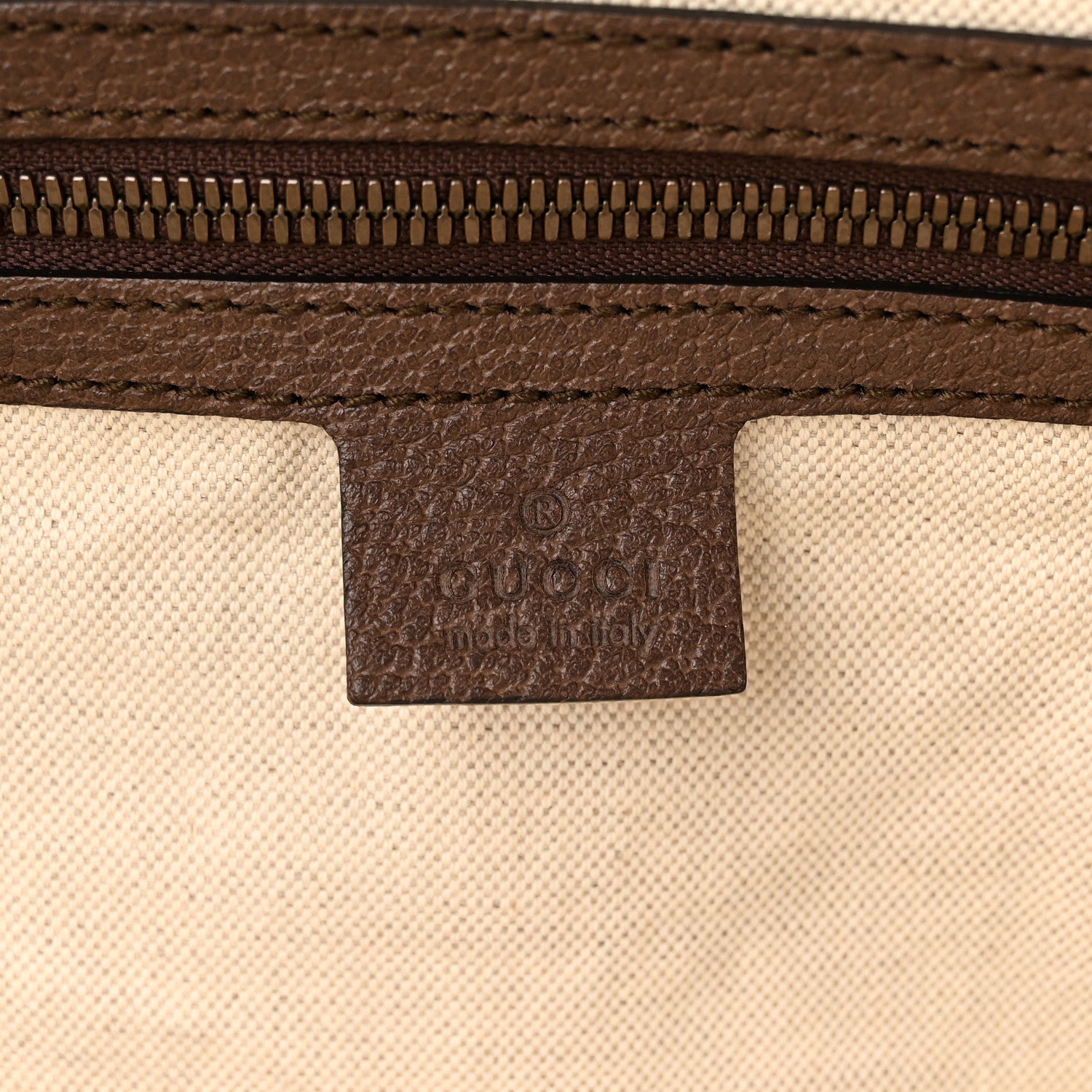 Gucci GG Supreme Monogram Textured Dollar Calfskin Web Large Savoy Duffle Bag Beige Ebony New Acero 5 of 14