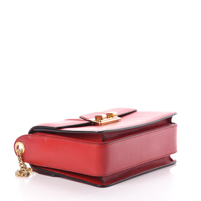 Lanvin Smooth Calfskin Small Jiji Shoulder Bag Red 4 of 9