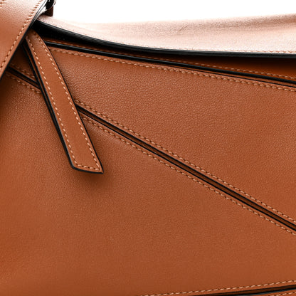 Loewe Calfskin Small Puzzle Bag Tan 8 of 11