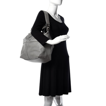Givenchy Sugar Goatskin Medium Nightingale Pearl Grey 2 of 9