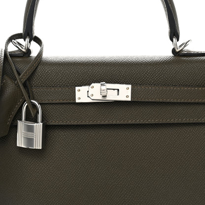 Hermes Epsom Kelly Sellier 25 Vert Loden 8 of 11