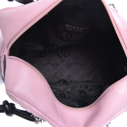 Chanel Calfskin Quilted Large Cambon Bowler Pink 5 of 20