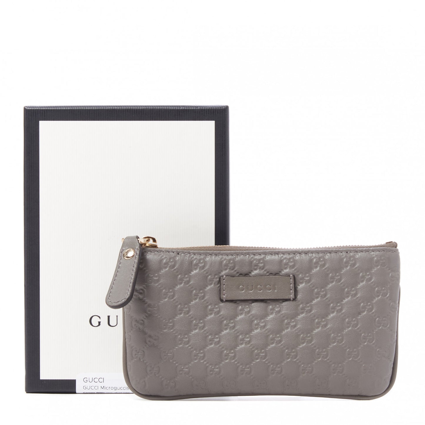 Soft Microguccissima Key Ring Coin Case Loess