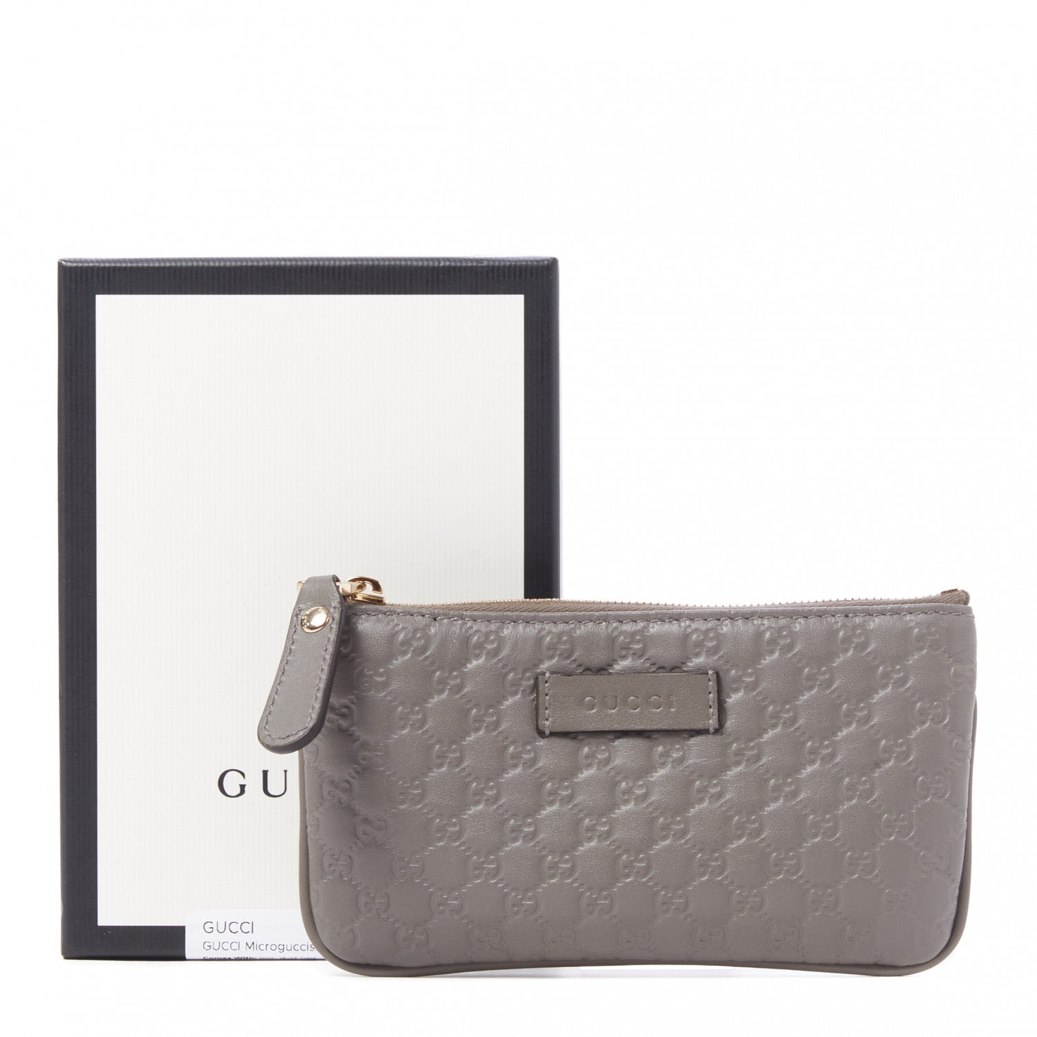 Gucci Soft Microguccissima Key Ring Coin Case Loess 10 of 10