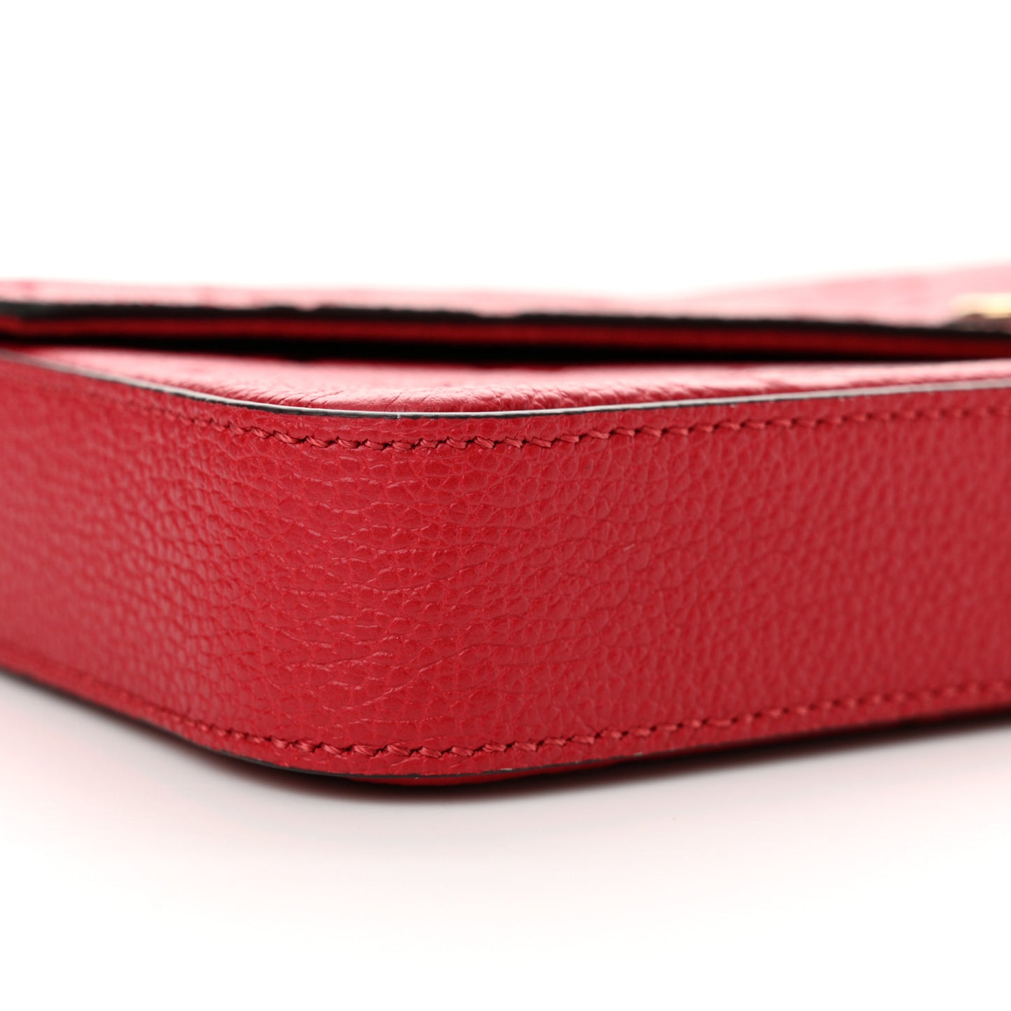 Empreinte Pochette Felicie Chain Wallet Scarlet