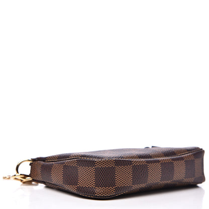 Louis Vuitton Damier Ebene Mini Pochette Accessories 3 of 9
